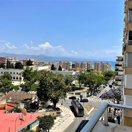 Lägenhet Ver620 - Renovated 6Th-Floor Studio With Sea-View Terrace And Pool - Ac Torremolinos